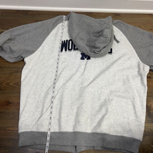 Champion Brand Michigan Wolverines & Arizona Coyotes Men's Hoodie, Gray Cole XXL - Picture 6 of 6